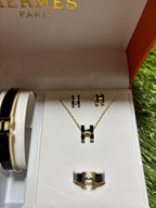 Hermes H Set Orologio Nero