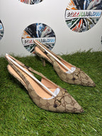 Gucci GG Slingback Beige