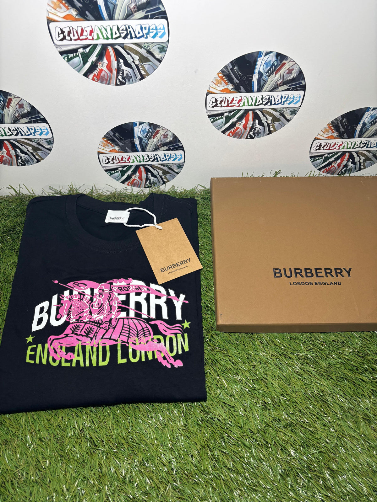 Burberry T-shirt Nera England London