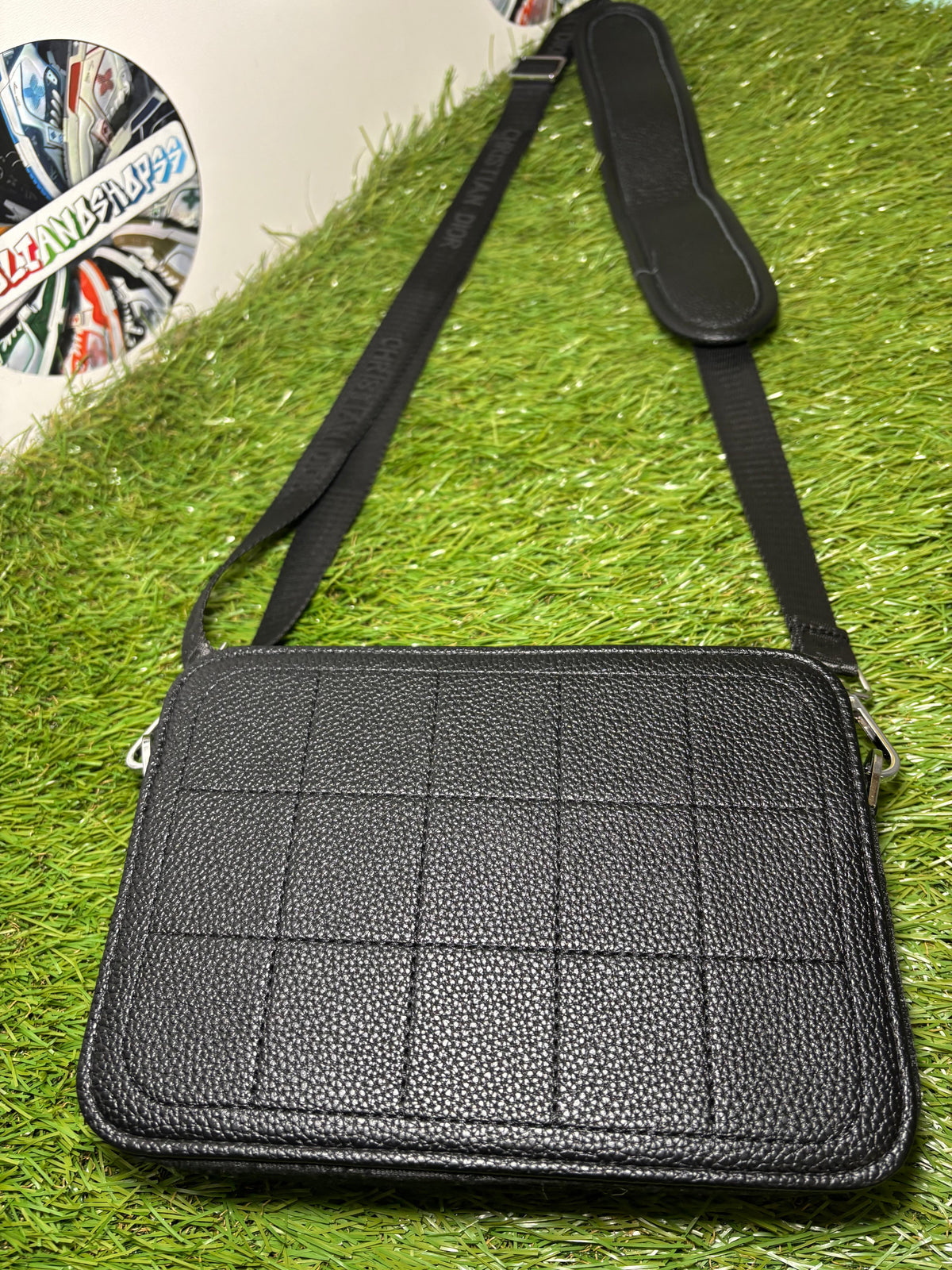 Dior Rider Messenger Oblique Nero