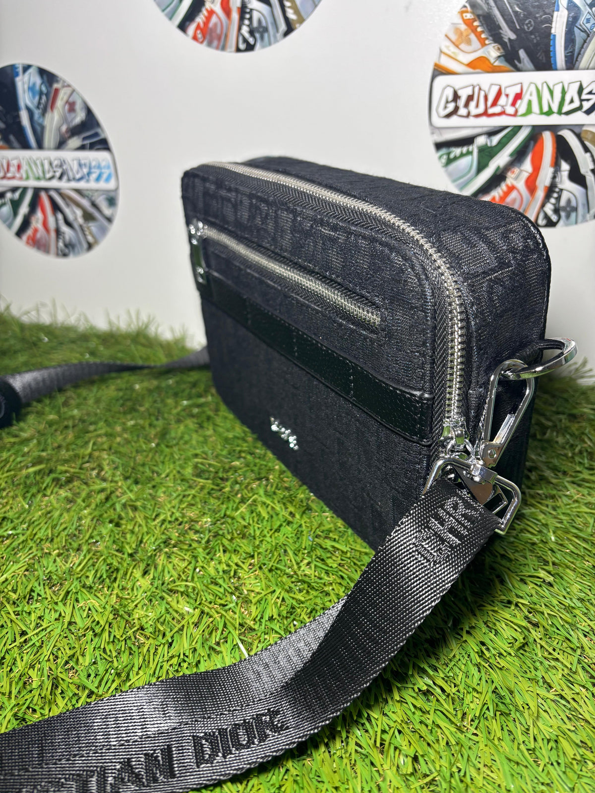 Dior Rider Messenger Oblique Nero