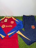 Tuta Calcio Barcellona Rossa/Oro/Blu