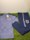 Tuta Calcio Inghilterra Grigio/Blu
