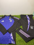 Tuta Calcio Germania Viola/Nero