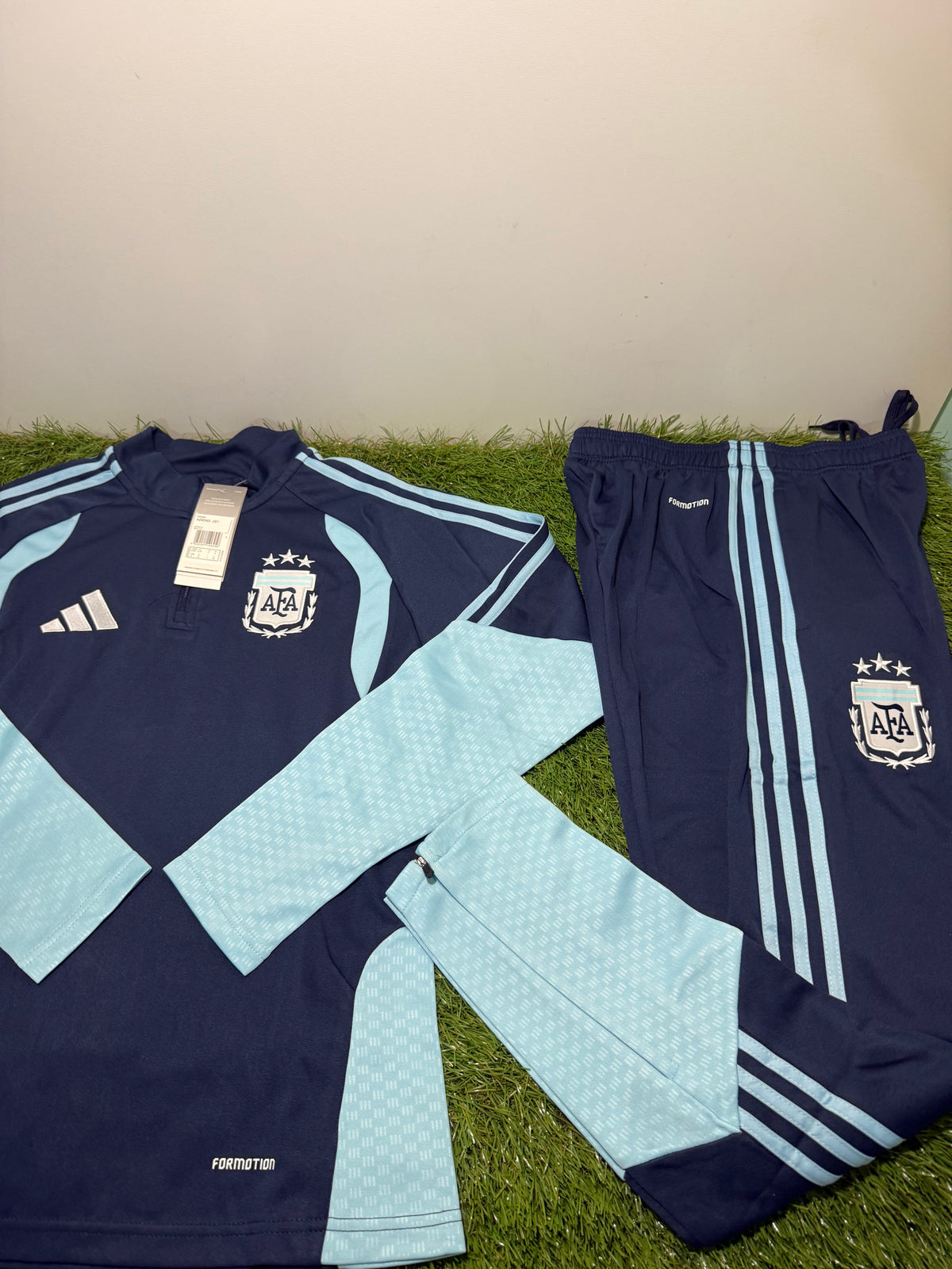 Tuta Calcio Argentina Blu/Celeste