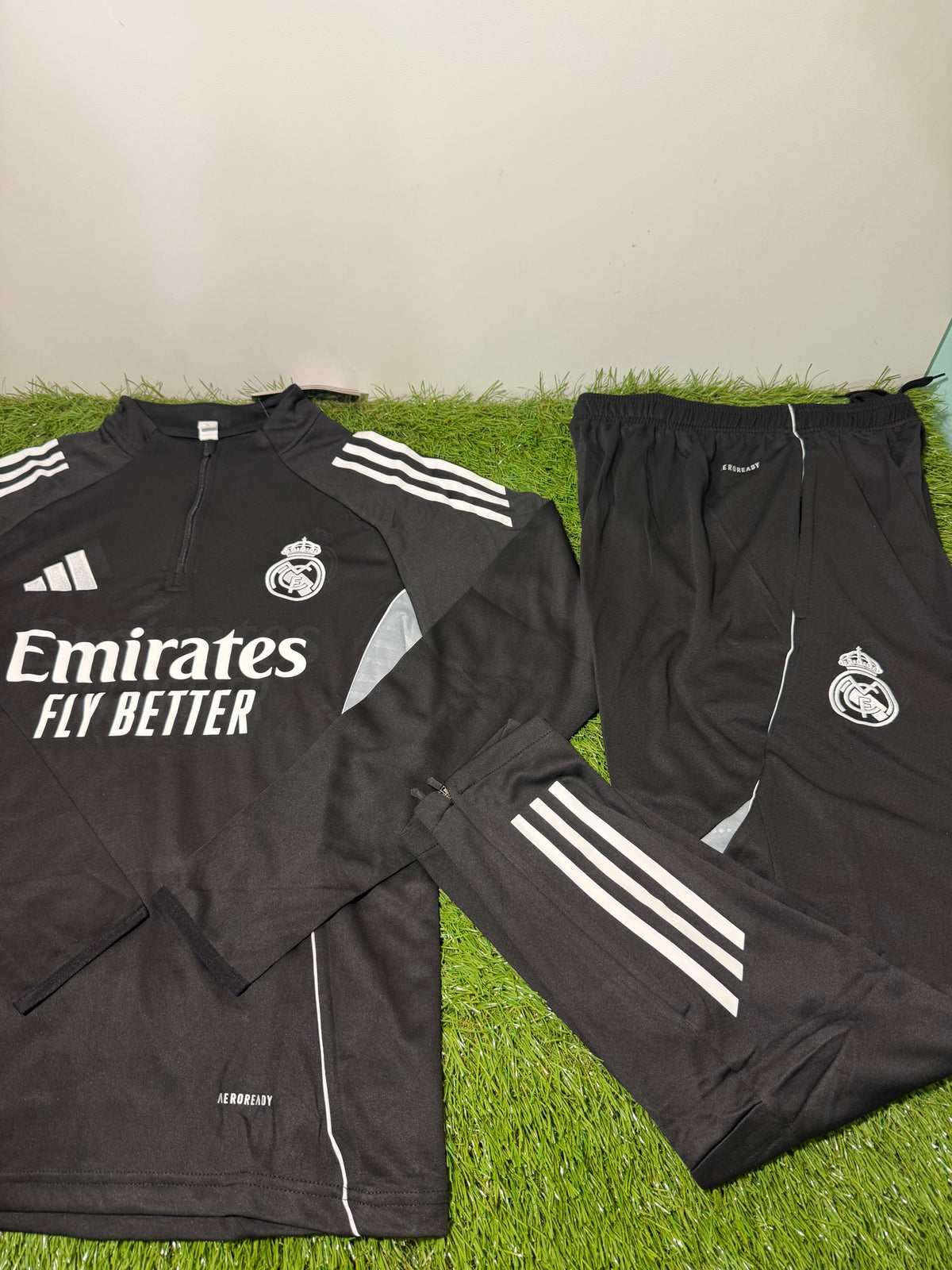 Tuta Calcio Real Madrid Nera