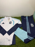 Tuta Calcio Argentina Bianco/Celeste/Blu