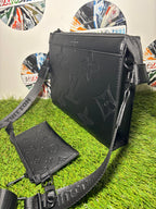 Louis Vuitton Duo Messenger Empreinte Giant Nero