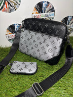 Louis Vuitton Trio Messenger Eclipse Argento