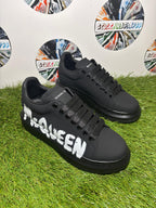 Alexander McQueen Oversized Graffiti - Nera
