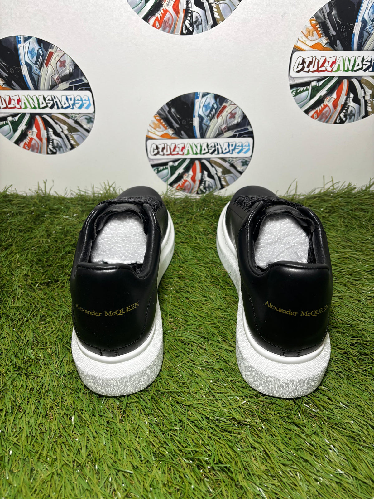 Alexander McQueen Oversized Sneaker - Nera/Suola Bianca